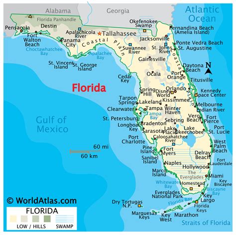 what's the capital of florida|how is florida a peninsula.